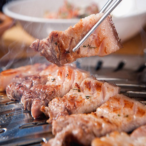프리미엄 특수부위 흑돼지 삼겹살 쫀삼겹 